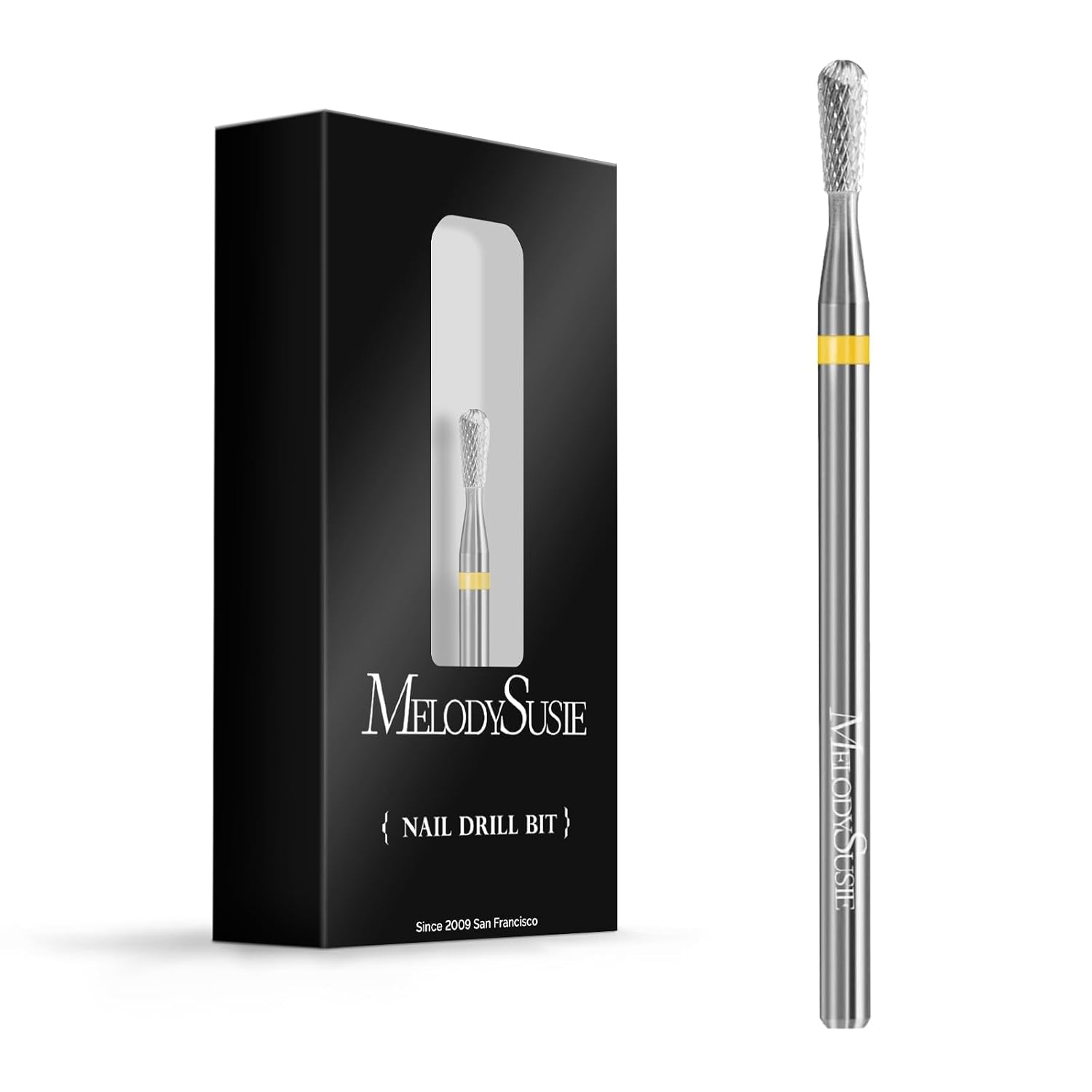 pear shape cuticle drill bit Extra Fine 3/32 Carbide