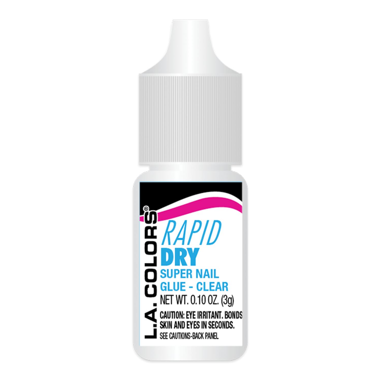 rapid dry clear nail glue — extra strong, fast bond