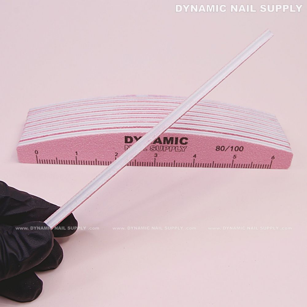 Pink half-moon 80/80 files pack - 6
