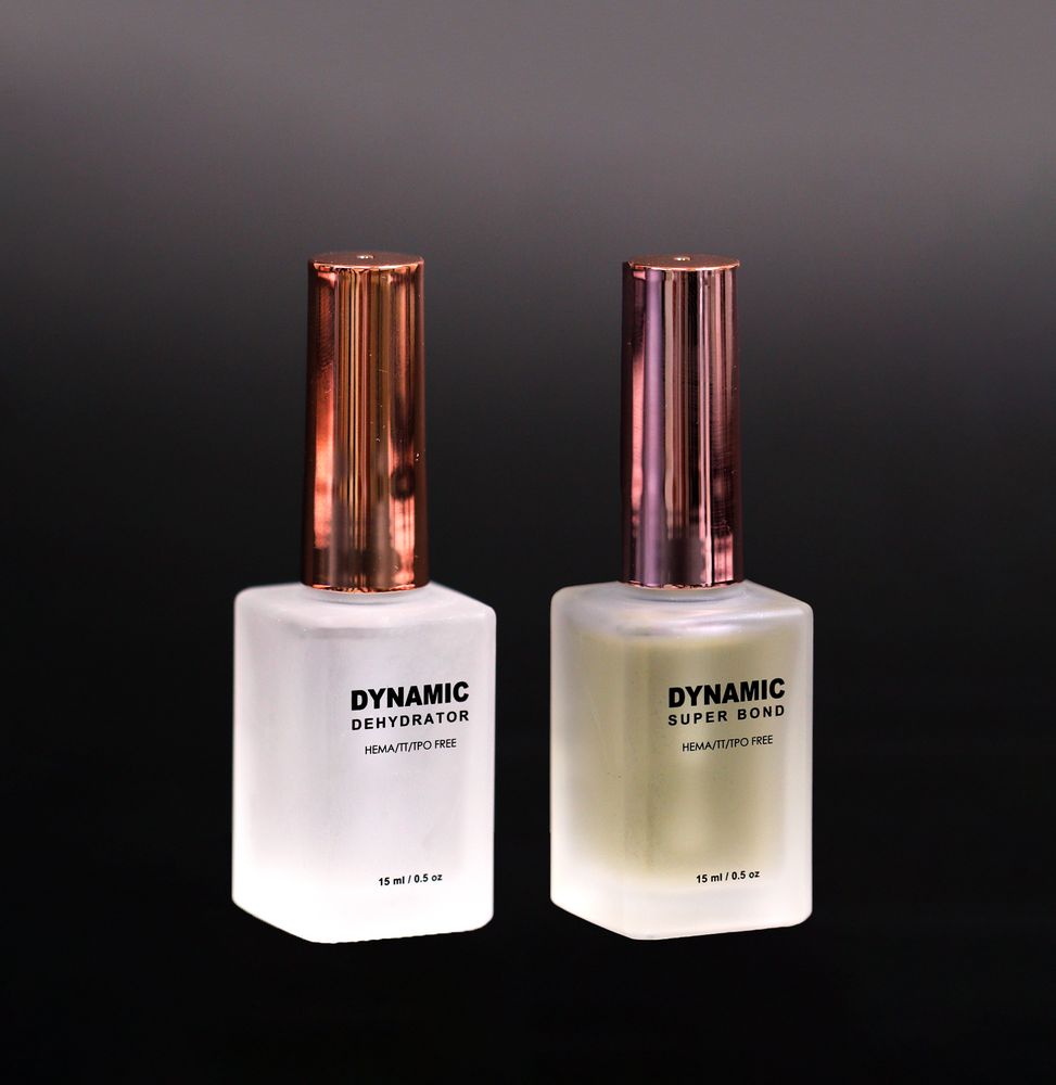 No-HEMA Nail Primer: Pro Dehydrator & Super-Bond Duo