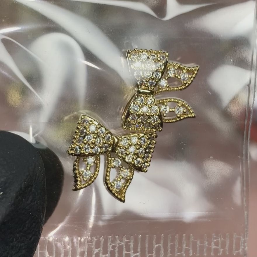 How to Use Rhinestone Bow Nail Charms for Pro Results