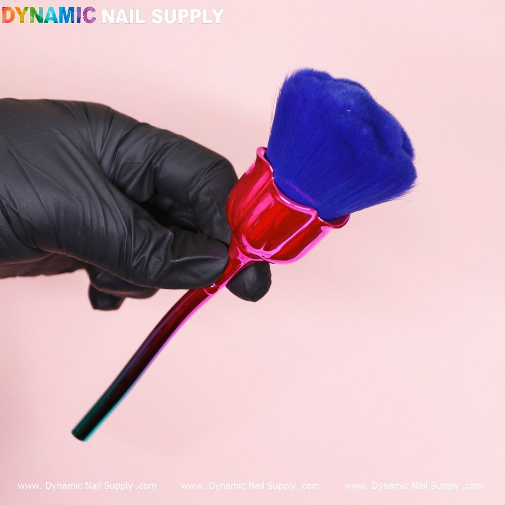 royal blue rose dust brush - 4