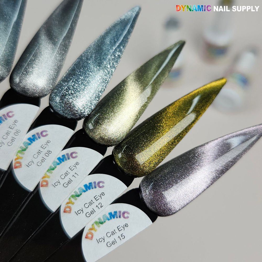 reflective silver cat eye gel bottle - 4